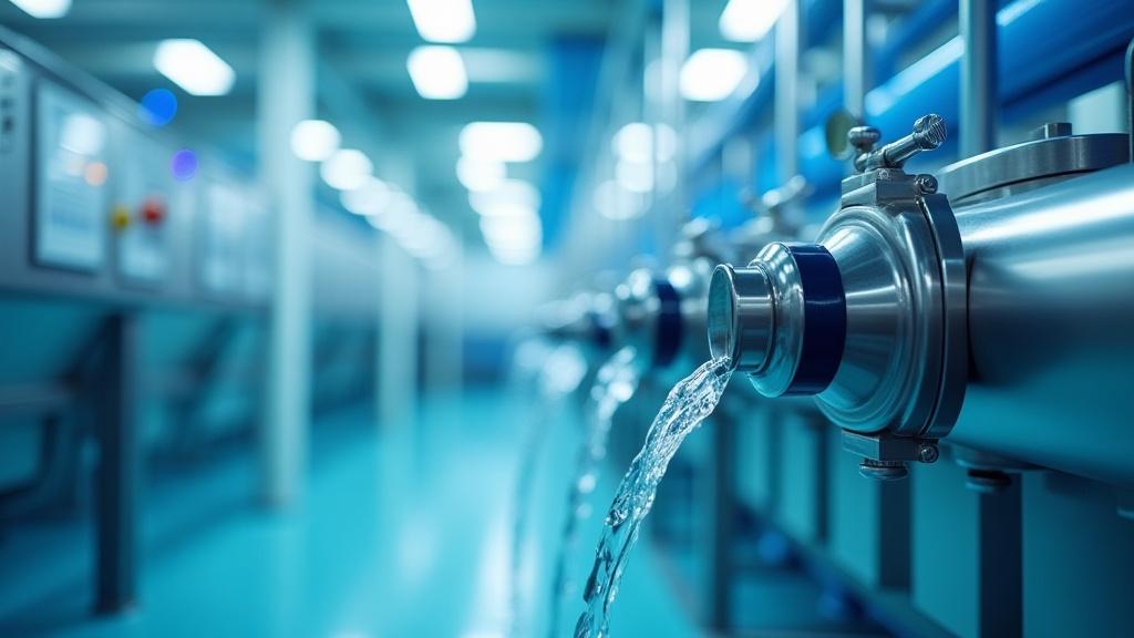 Tecnologia di filtraggio e riciclo dell'acqua in funzione